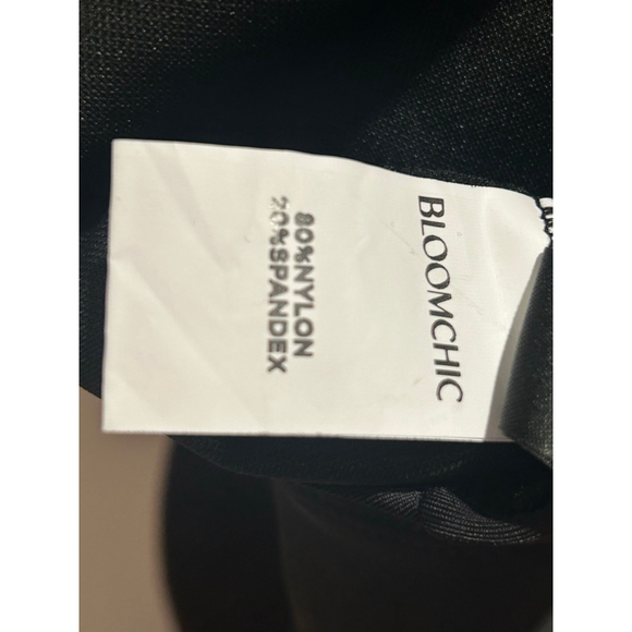 Women's BLOOMCHIC Black Plus Size 22 one piece swimsuit - Picture 5 of 5